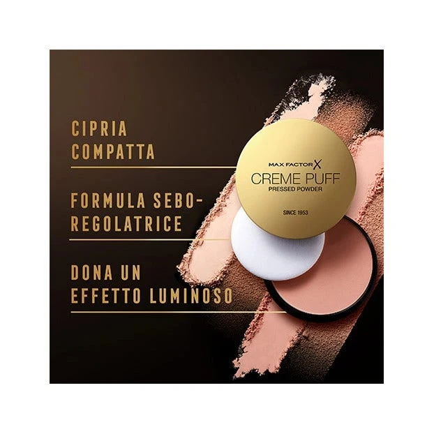 Max Factor Cipria Creme Puff Tonalità 81 Truly Fair 14g