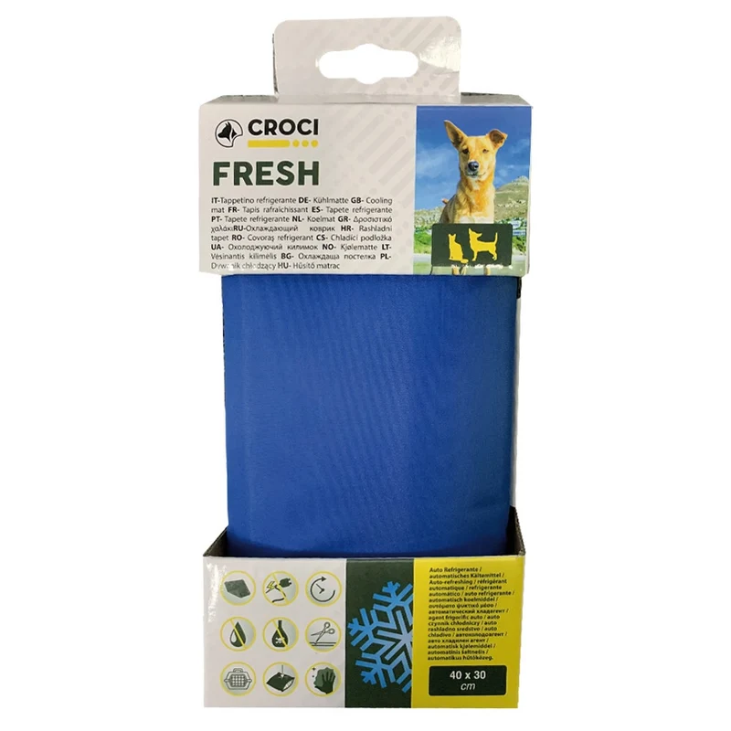 Croci Tappetino Rinfrescante Per Cani E Gatti 40 x 30cm