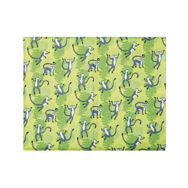 Croci Tappetino Rinfrescante Per Cani Fantasia Lemuri 90 x 50cm