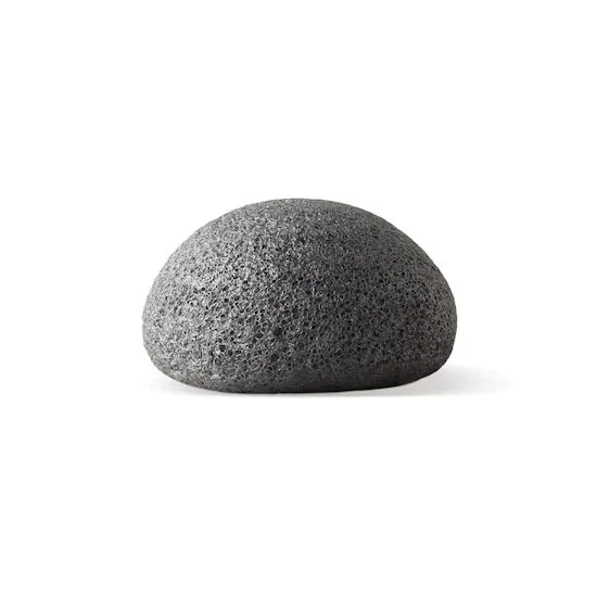 Nudo Spugna Konjac In Carbone Vegetale 6,5cm