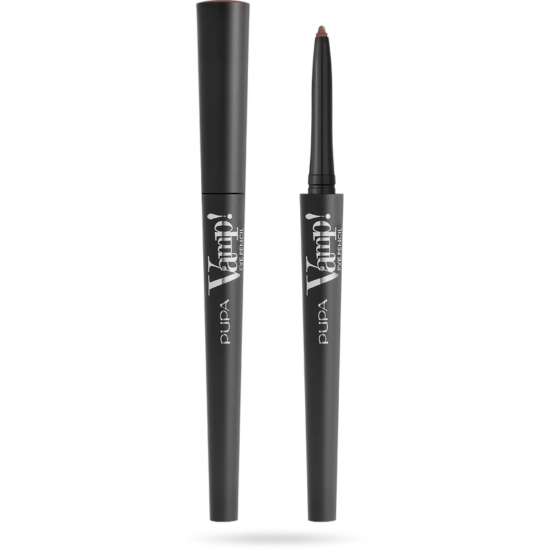 Pupa Vamp! Eye Pencil Matita Waterproof 2 In 1 Eyeliner E Kajal 0.35g Hot Chestnut 201