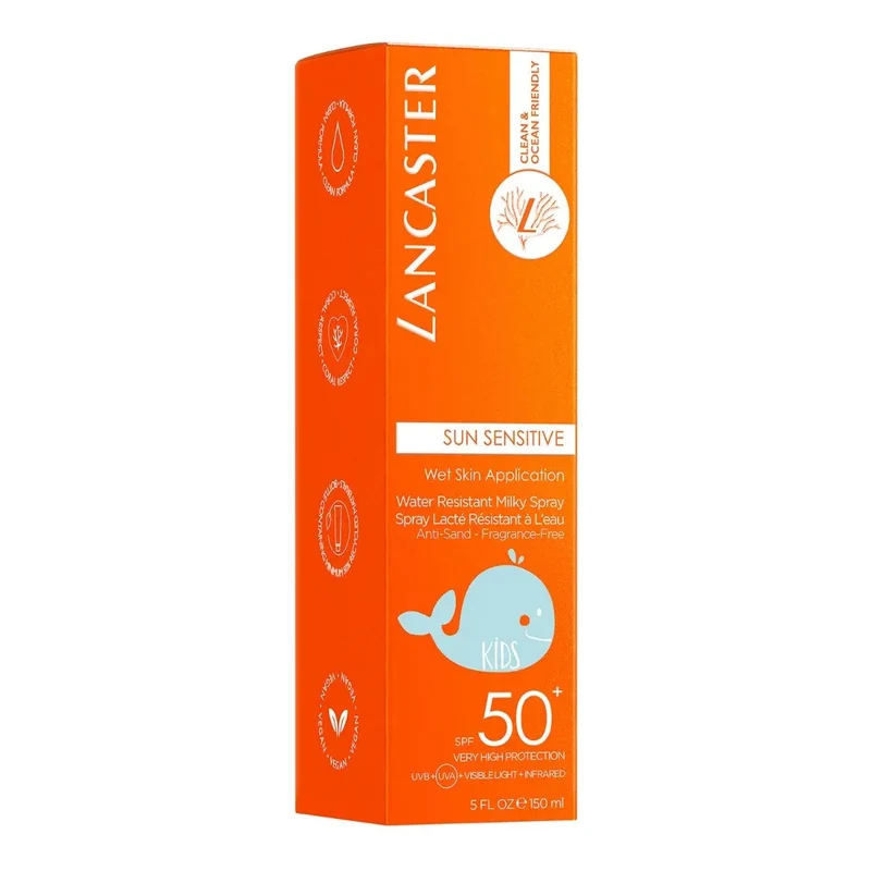 Lancaster Sun Sensitive Milky Spray Protezione Solare Per Bambini SPF 50+ 150ml