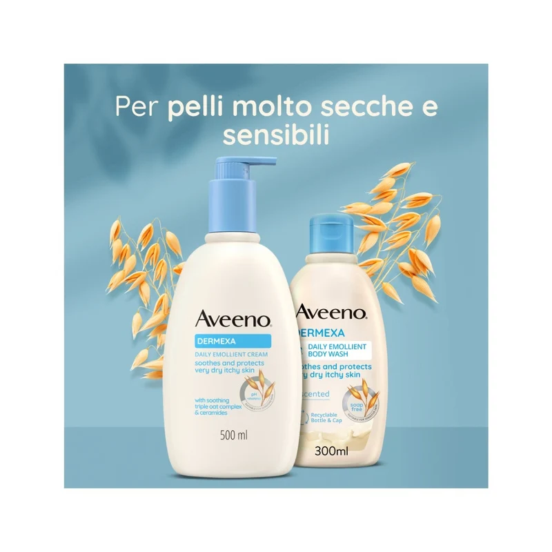 Aveeno Dermexa Crema Idratante 500ml