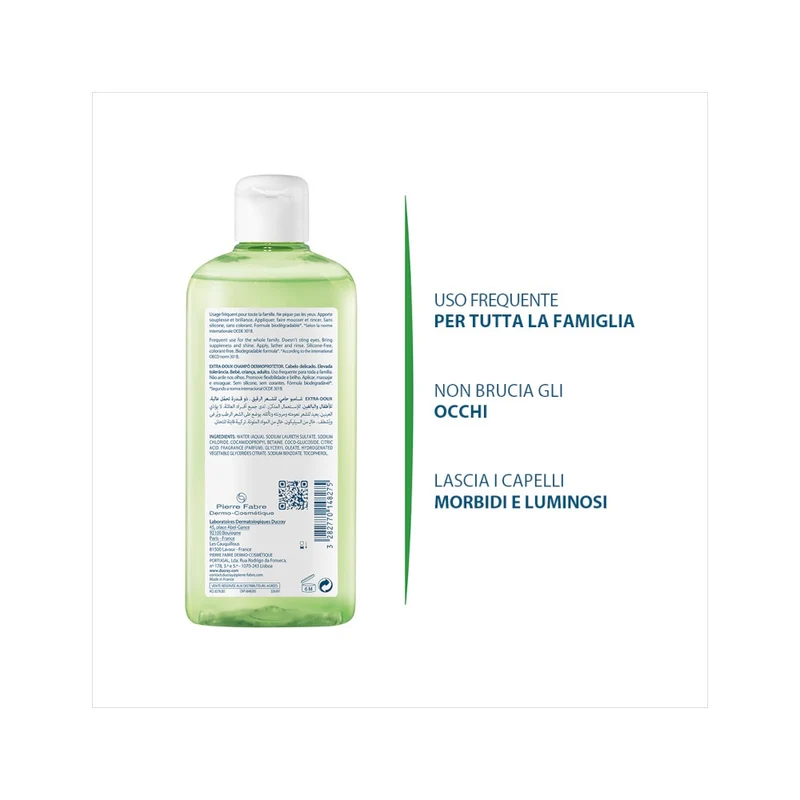 Ducray Extra Delicato Shampoo Dermoprotettivo 200ml