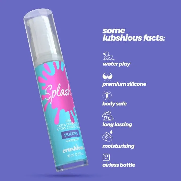Crushious Jelly Lubrificante Splash Al Silicone 10ml