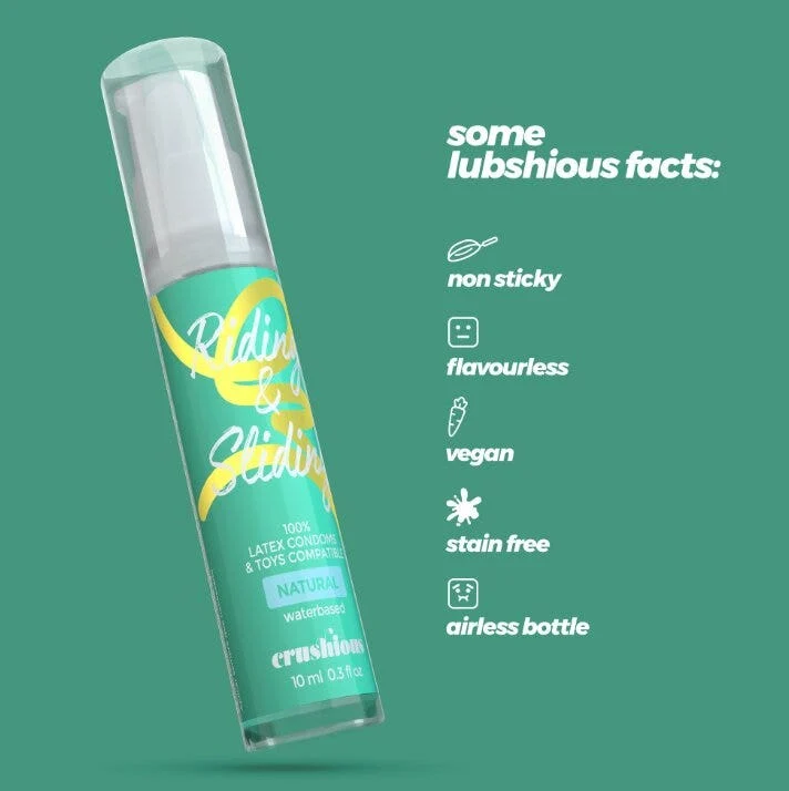 Crushious Jelly Lubrificante Riding & Sliding A Base D'Acqua 10ml