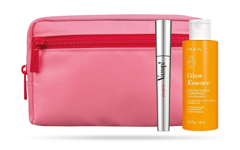 Pupa Kit Vamp! Mascara + Lozione Tonica Glow Essence