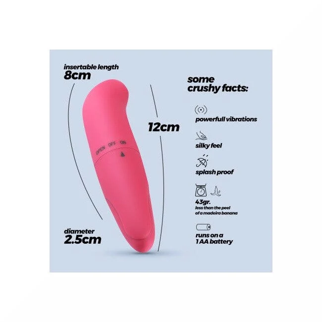 Crushious Massaggiatore Mini G-Finder Rosa