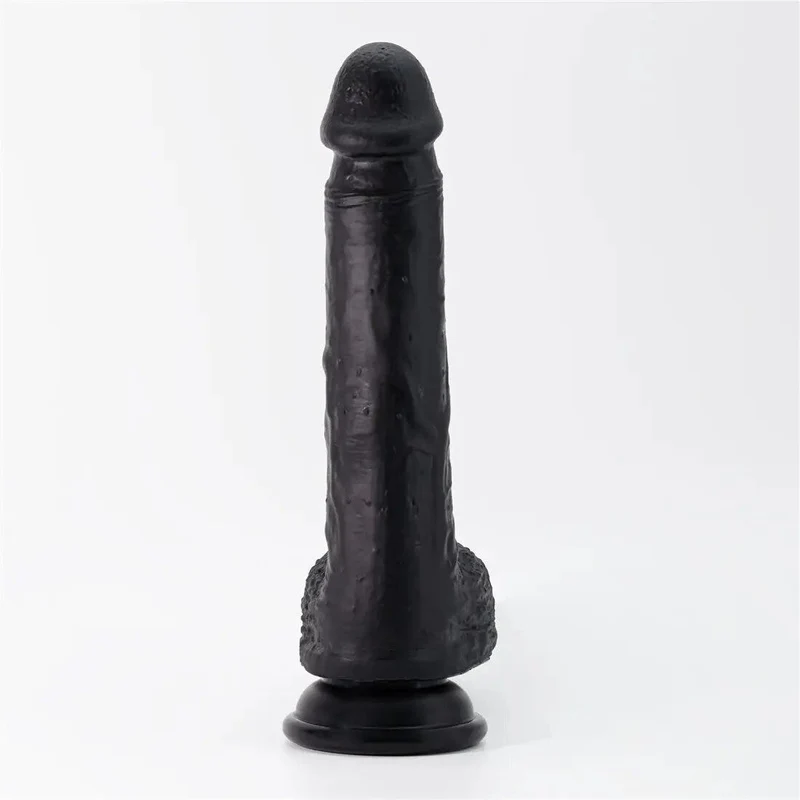 Crushious Dildo Invitiktus 8 In Silicone Liquido Colore Nero