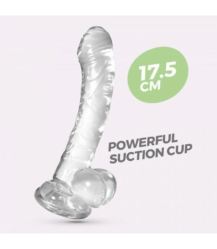 Crushious Hudini Dildo Anale Gelatinoso Trasparente