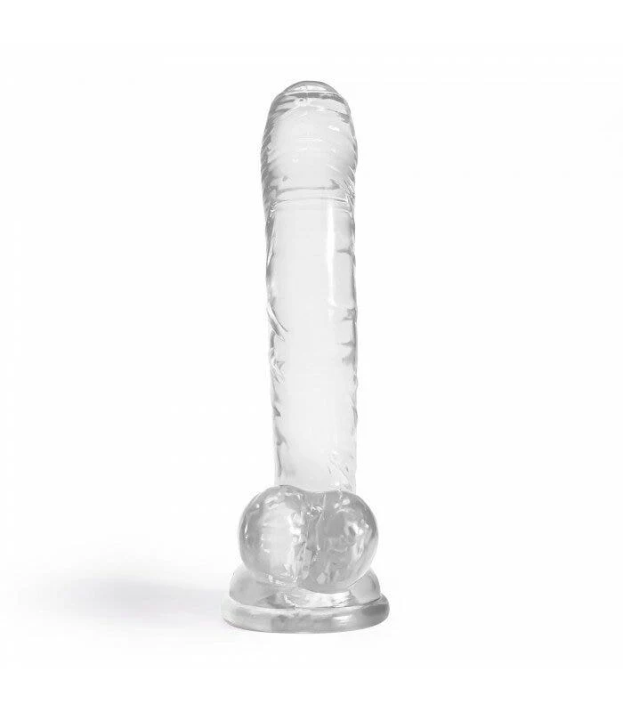 Crushious Hudini Dildo Anale Gelatinoso Trasparente