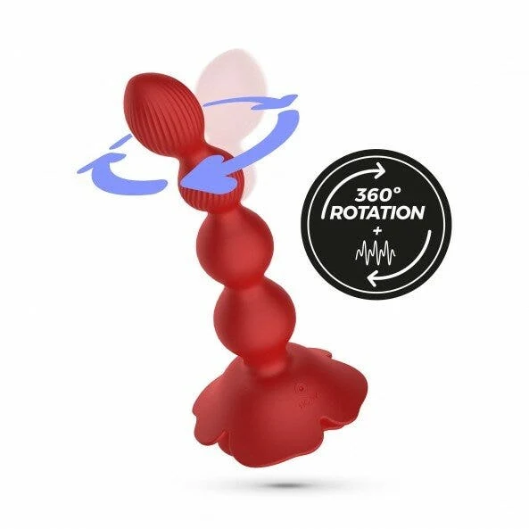 Crushious Plug Anale Rosaline Con Rotazione E Telecomando A Distanza