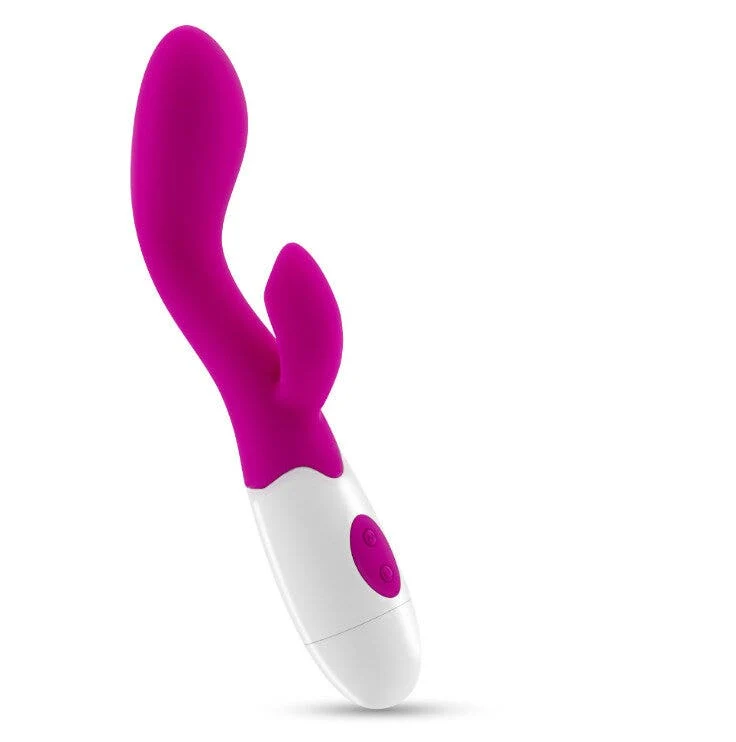 Crushious Cherie Vibratore Con Stimolatore Clitorideo + Lubrificante A Base D'acqua