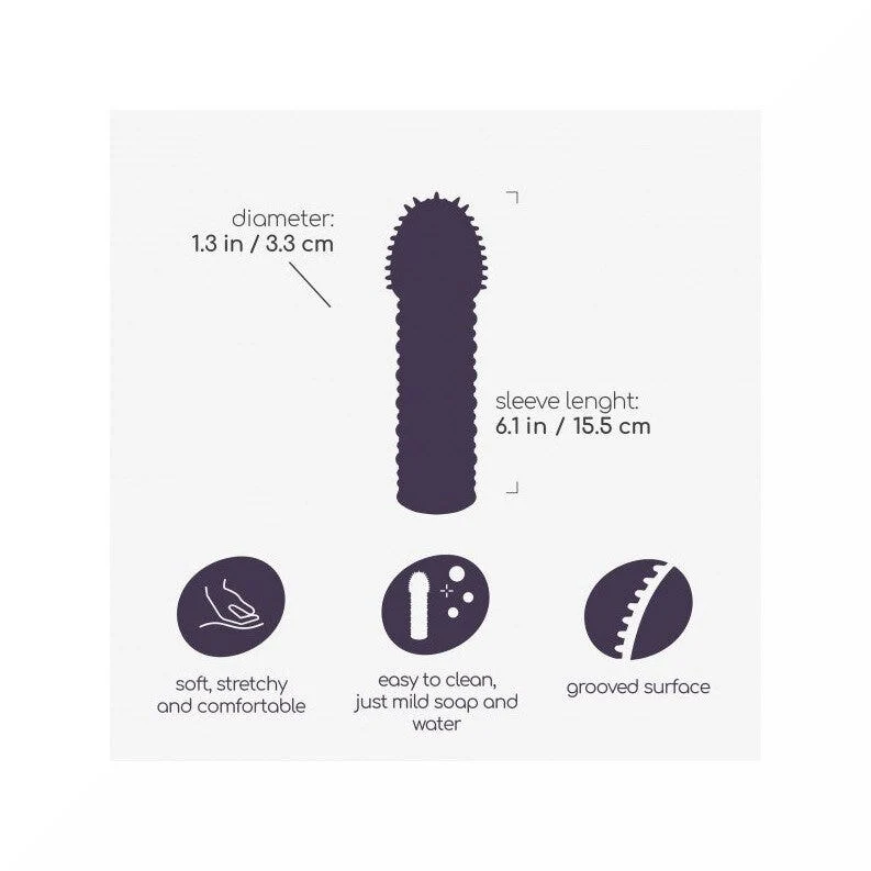 Crushious Dotted Penis Sleeve Manica del Pene