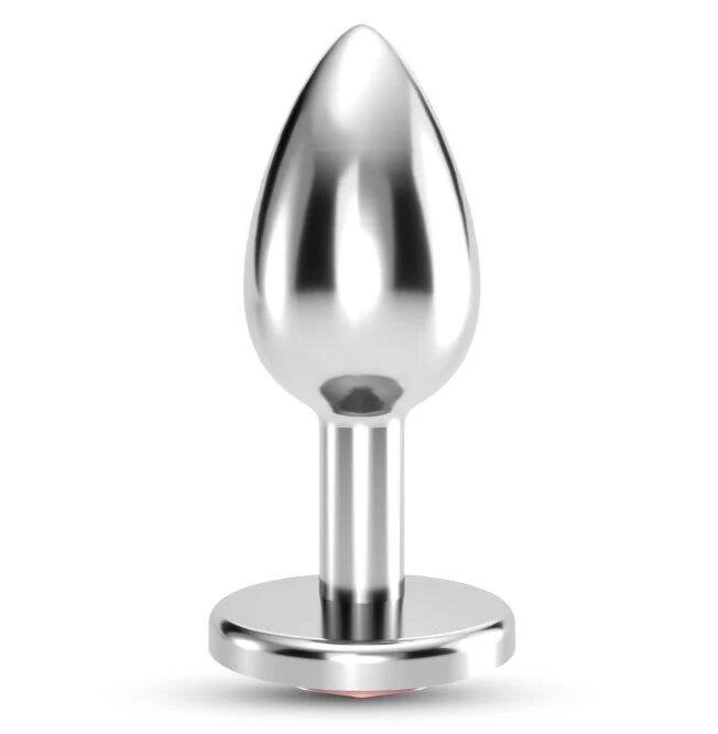 Crushious Plug Anale Bijou Gioiello Rosso Medio