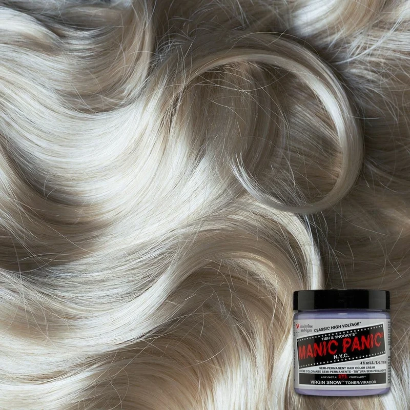 Manic Panic Virgin Snow Colorazione Semipermanente Classica Per Capelli 118ml