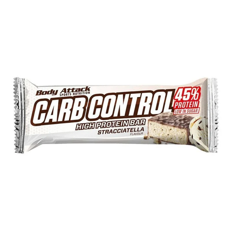 Newtritions Body Attack Carb Control Bar Barretta Proteica Gusto Stracciatella 100g