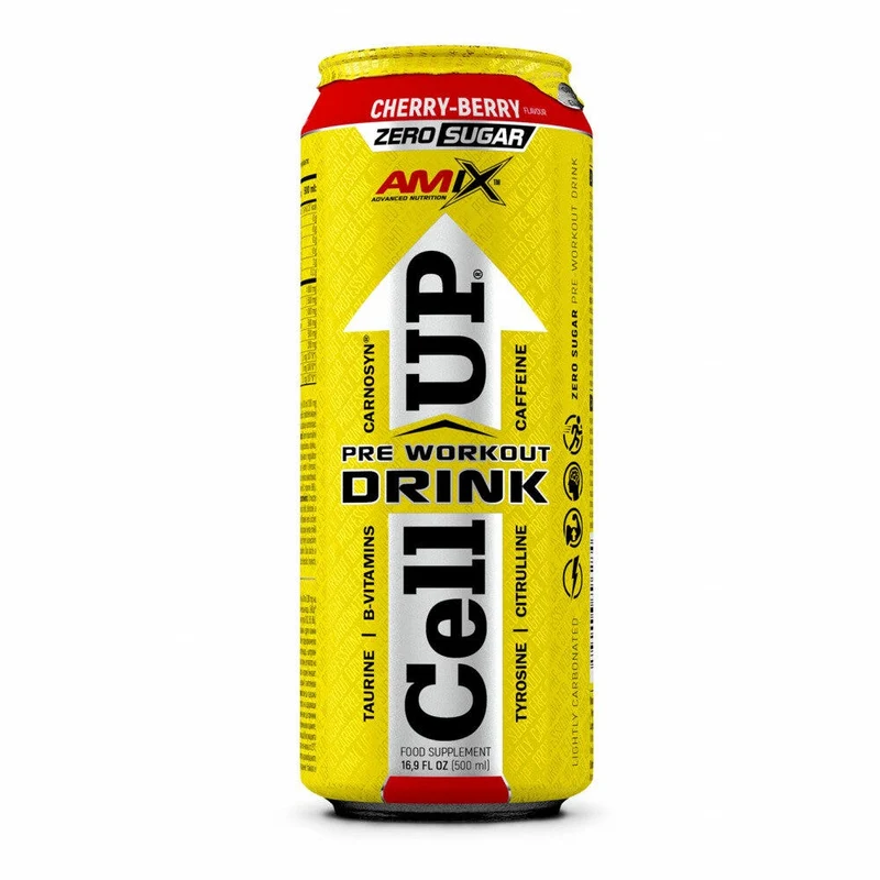 Newtritions Amix CellUp Pre-Workout Drink Gusto Ciliegia 500ml