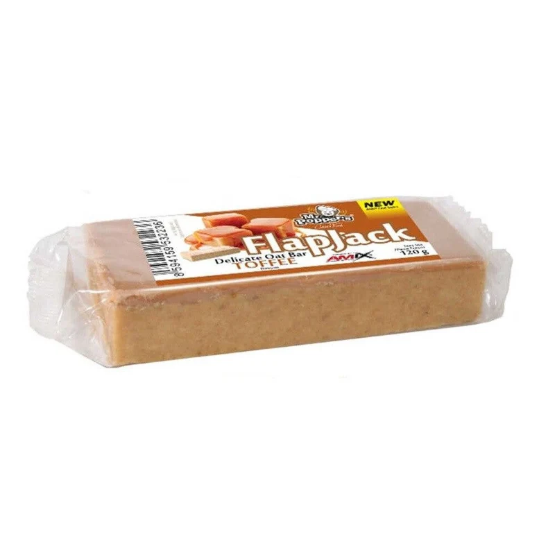 Newtritions Amix Mr. Popper’s FlapJack Snack Proteico Gusto Toffee 120g
