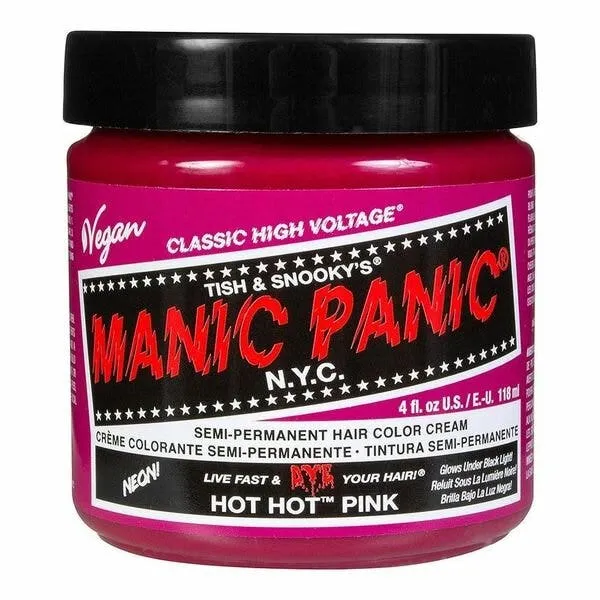 Manic Panic Hot Hot Pink Colorazione Semipermanente Classica Per Capelli 118ml