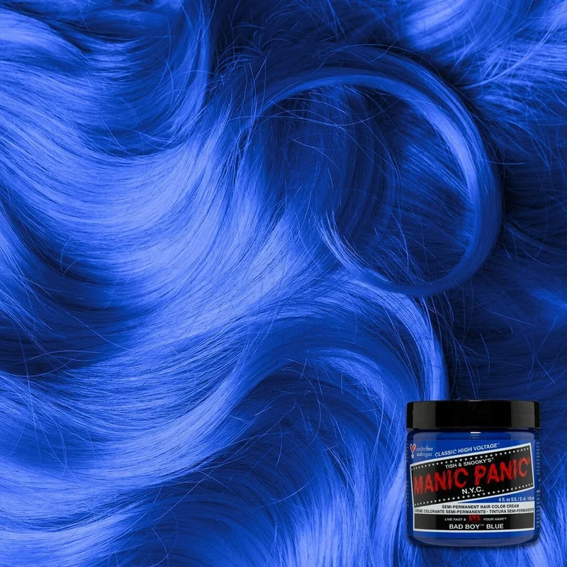 Manic Panic Bad Boy Blue Colorazione Semipermanente Classica Per Capelli 118ml