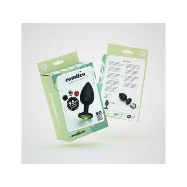 Crushious Camileo Plug Anale Grande Con 4 Gioielli Intercambiabili