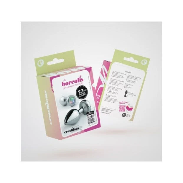 Crushious Borealis Plug Anale Piccolo Con Led