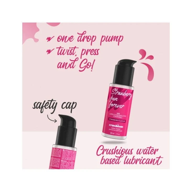 Crushious Lubrificante Aromatizzato Alla Fragola 50ml