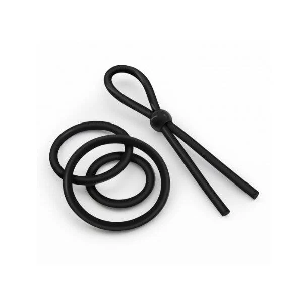 Crushious Set Di Anelli Per Pene in Silicone Daltons