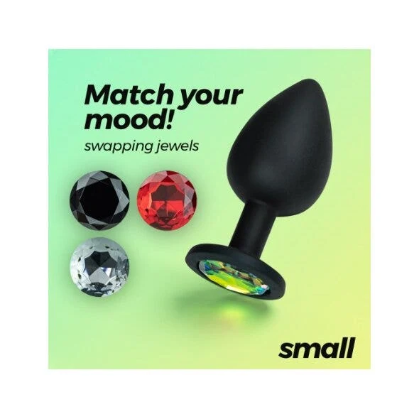 Crushious Camileo Plug Anale Piccolo Con 4 Gioielli Intercambiabili