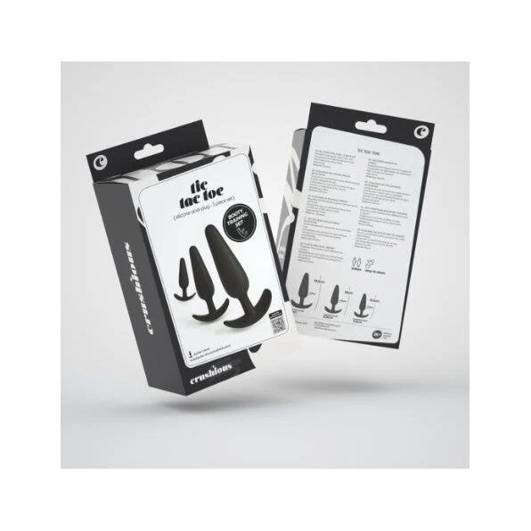 Crushious Tic Tac Toe Set Di Plugs Anali Per L'Allenamento