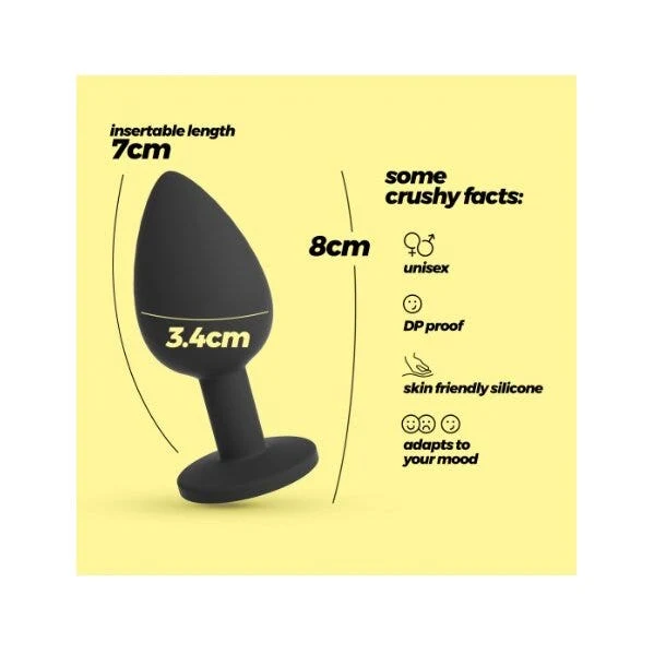 Crushious Camileo Plug Anale Medio Con 4 Gioielli Intercambiabili