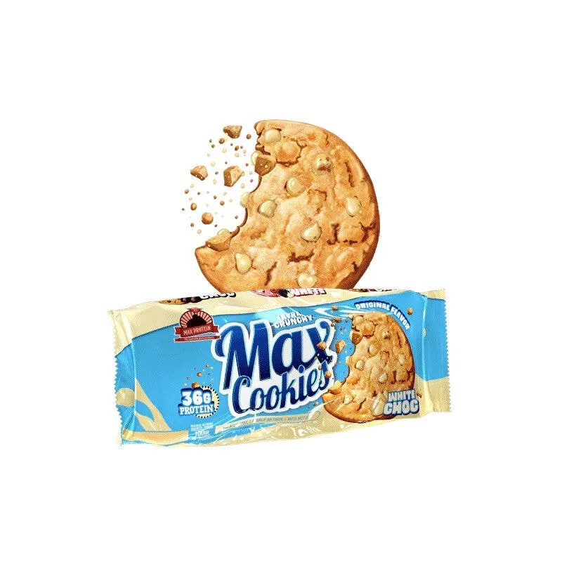 Max Protein Max Cookies Gusto Cioccolato Bianco 4x25g