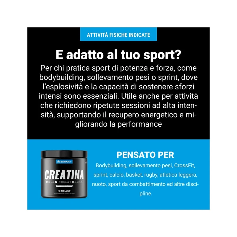 Bestbody Creatina Polvere 200g