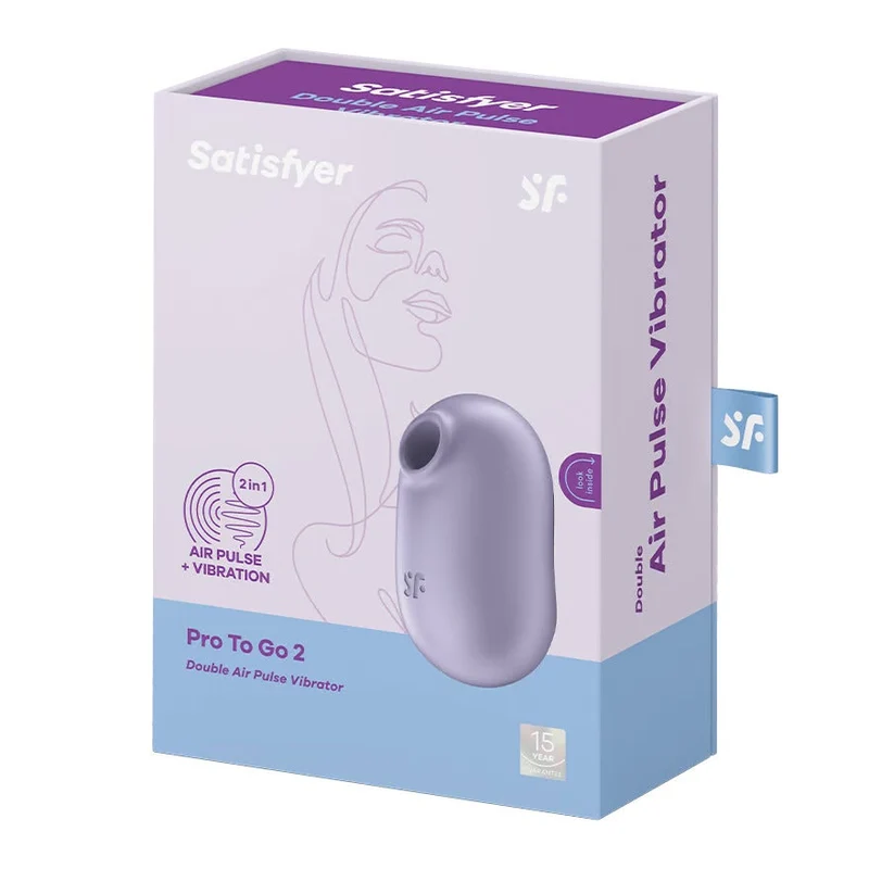 Satisfyer Pro To Go 2 Vibratore Clitoride Viola