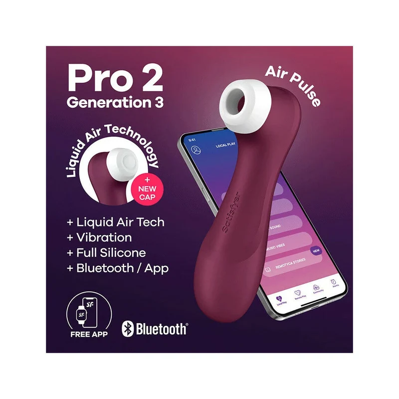 Satisfyer Pro 2 Generation 3 Connect App Stimolatore Clitorideo