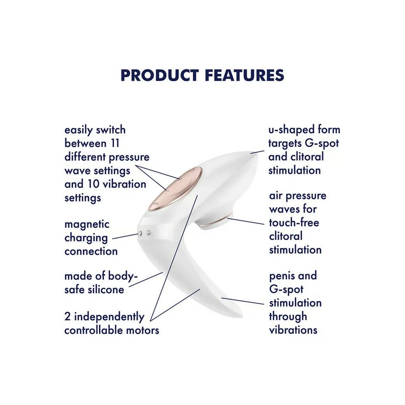 Satisfyer Pro 4 Couples Vibratore Ideale Per Coppie