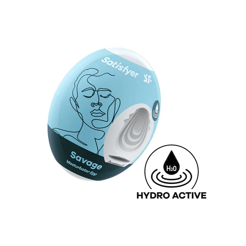 Satisfyer Masturbator Egg Ovetto Uso E Getta Per Lui - Savage