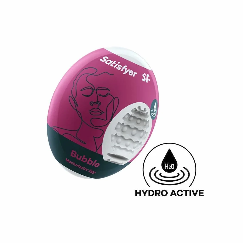 Satisfyer Masturbator Egg Ovetto Uso E Getta Per Lui - Bubble