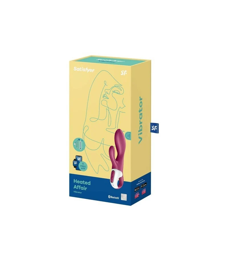 Satisfyer Heated Affair Connect App Vibratore Autoriscaldante