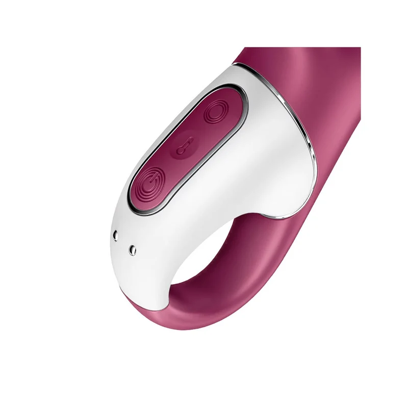 Satisfyer Hot Bunny Connect App Vibratore Rosso Porpora