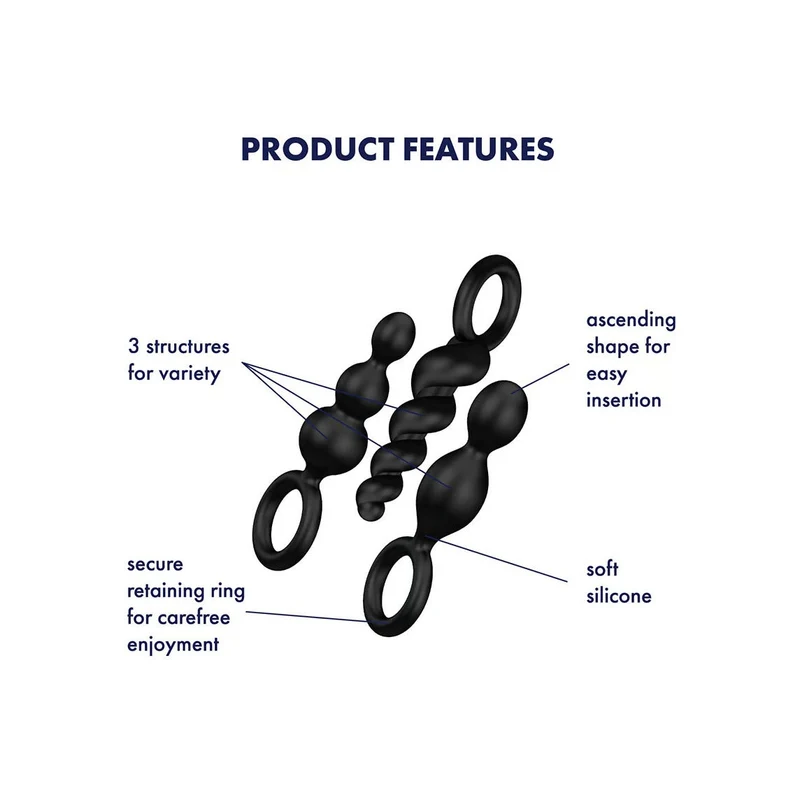 Satisfyer Booty Call Plug Anali Nero