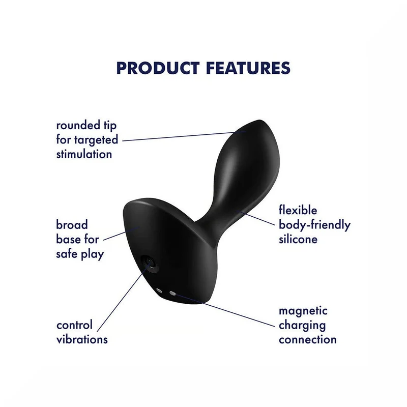 Satisfyer Backdoor Lover Vibratore Anale Nero