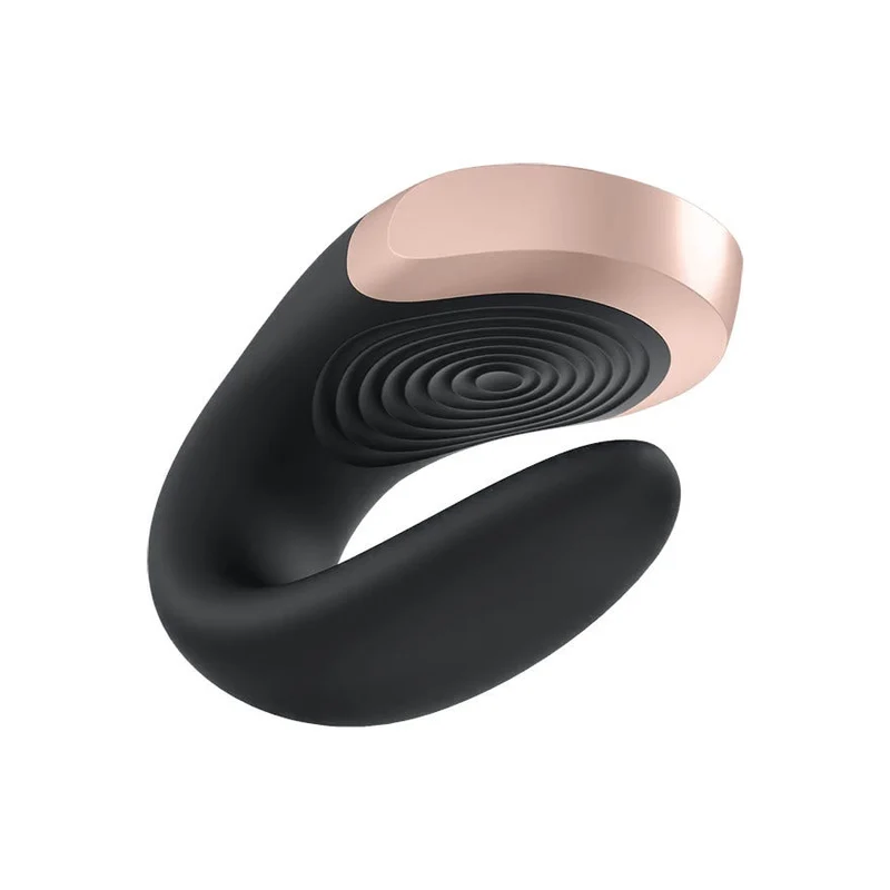 Satisfyer Double Love Connect App Vibratore Nero