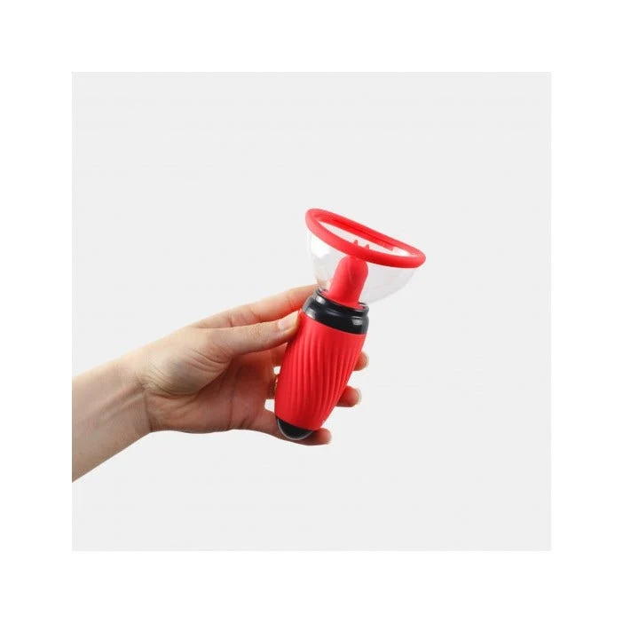 Crushious Scarlet Stimolatore Ricaricabile A Pompa Vulvare