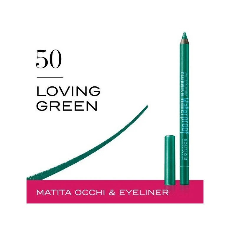 Bourjois Contour Clubbing Waterproof Matita Occhi 1,2g 050 Loving Green