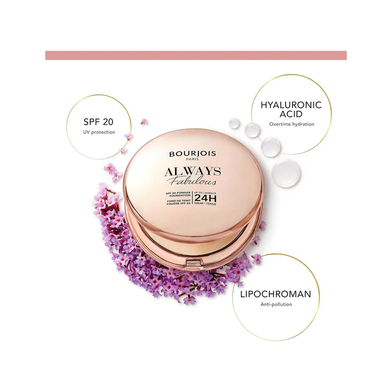Bourjois Always Fabulous Fondotinta Compatto In Polvere 310 Beige 7g SPF20
