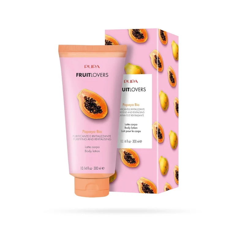 Pupa Fruit Lovers Latte Corpo Papaya Bio 300ml
