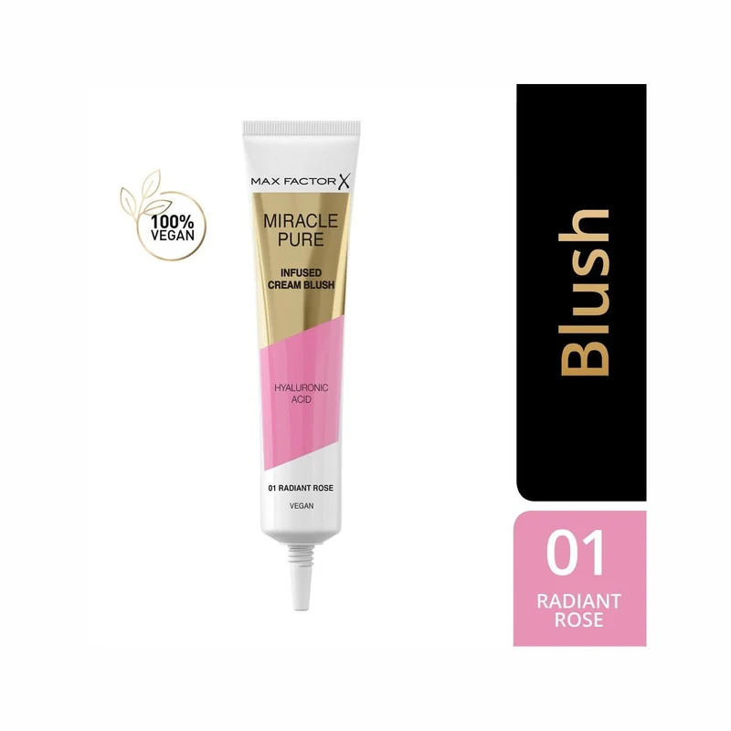 Max Factor Blush In Crema Miracle Pure 01 Radiant Rose