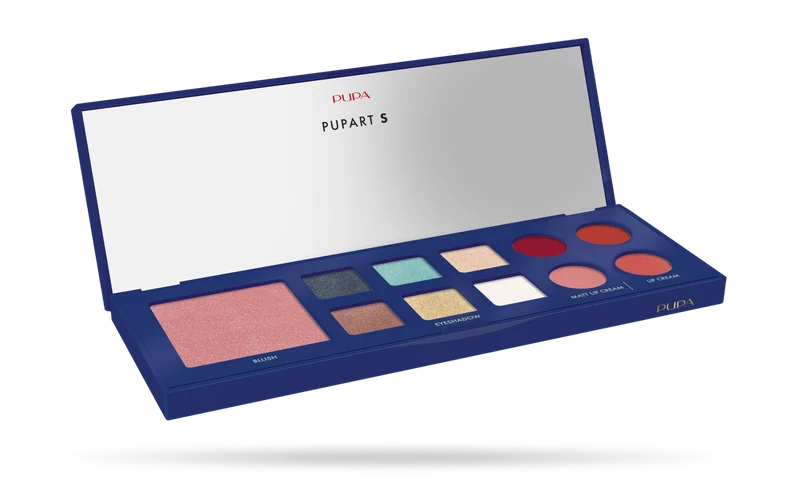 Pupart S Palette Make-up N°004 Blue